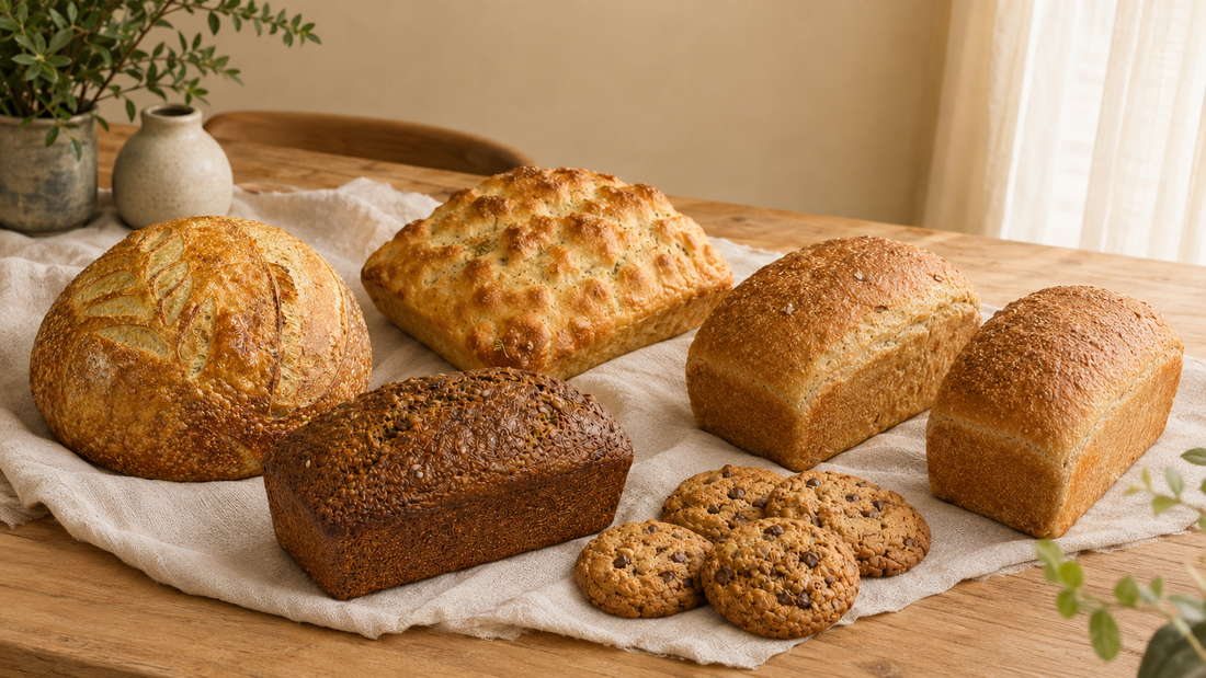 PanDeSour artisan sourdough breads and cookies available for free delivery to Hillsborough Village and Alabang Hills Village.