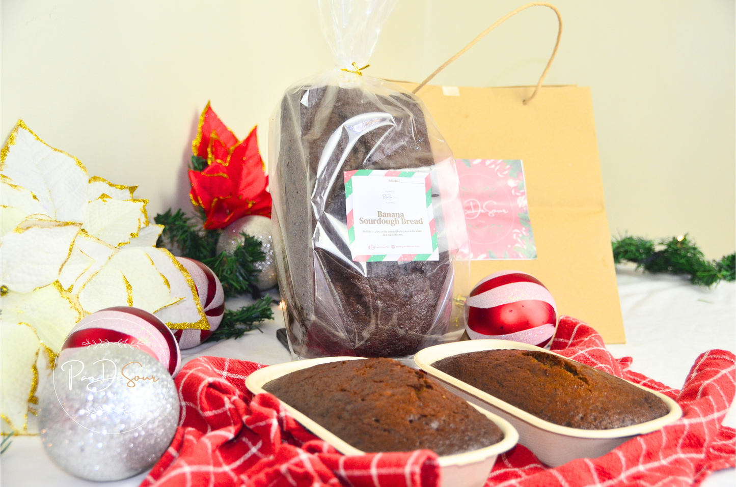 Banana Sourdough Bread - Mini