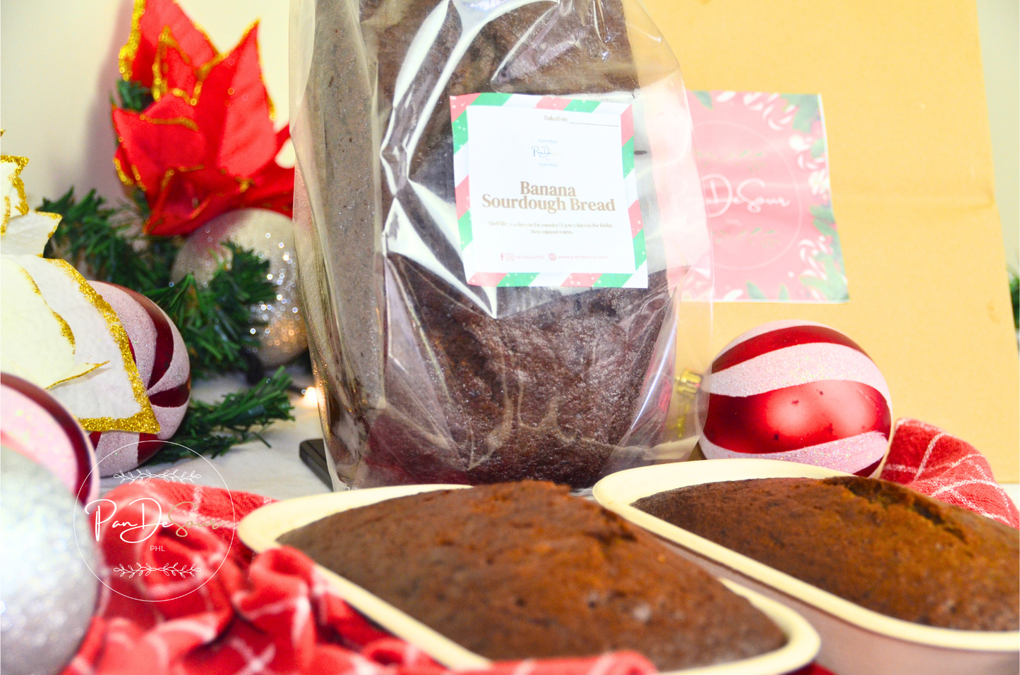 Banana Sourdough Bread - Mini